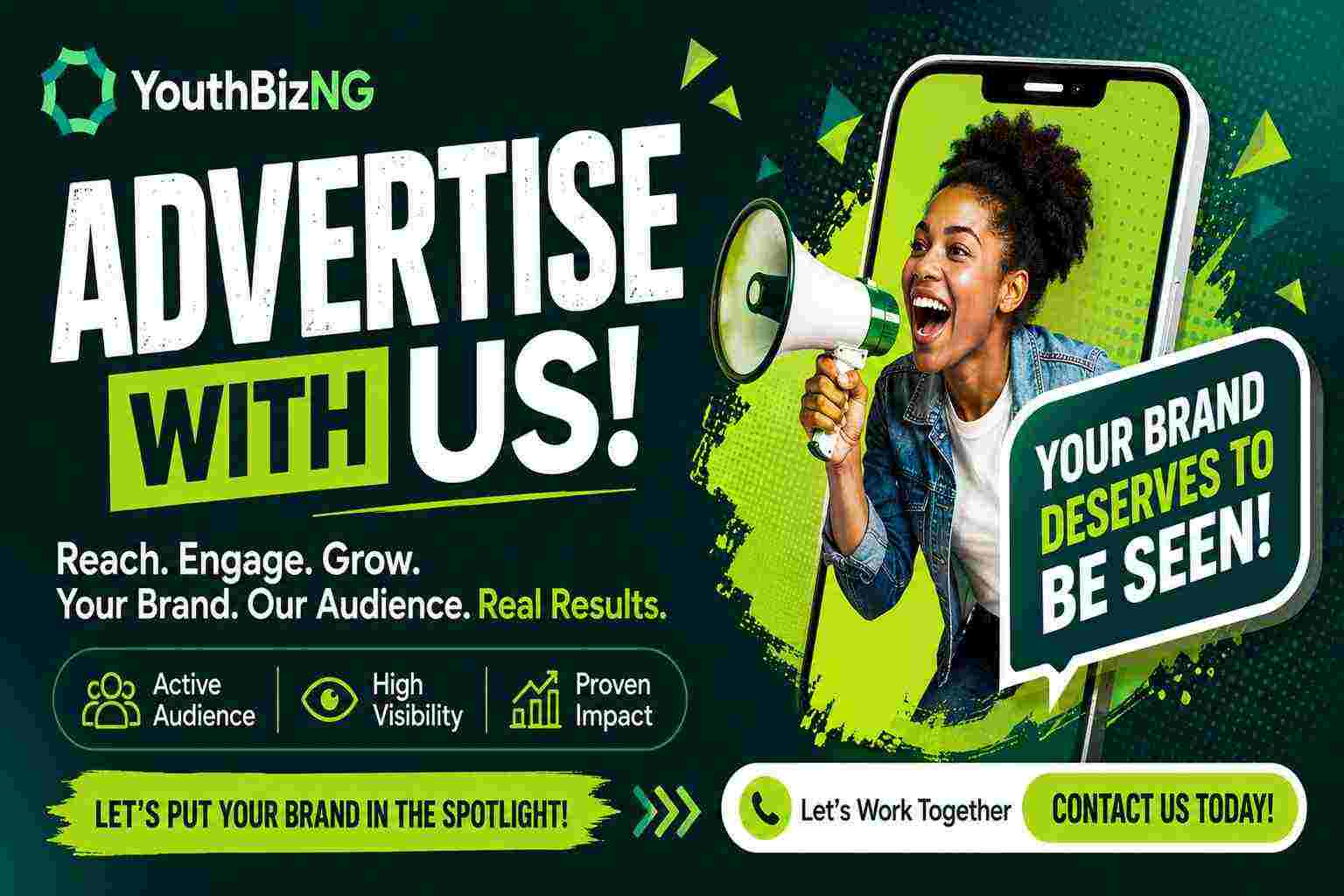 Advertise With YouthBizNG